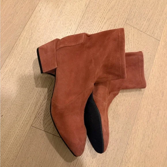 Stuart Weitzman Women's Sleek 60 Sock Booties - Picture 6 of 11